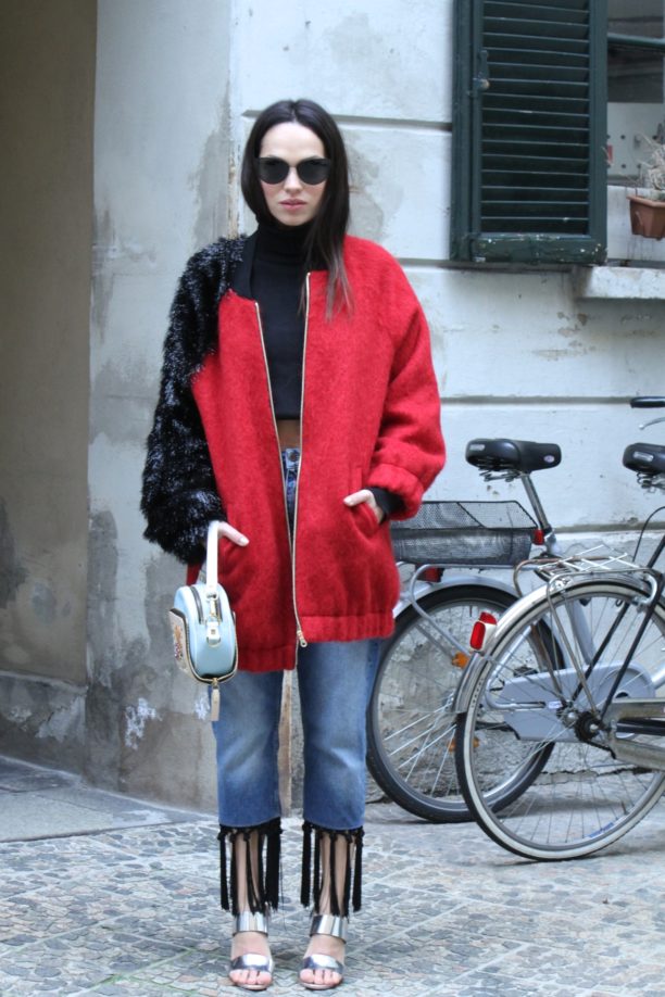 Lavinia biancalani, street style, milan fashion week, fashion week 