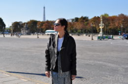 lavinia biancalani, guy Laroche, paris fashion week, street style, sergio rossi, diesel black gold